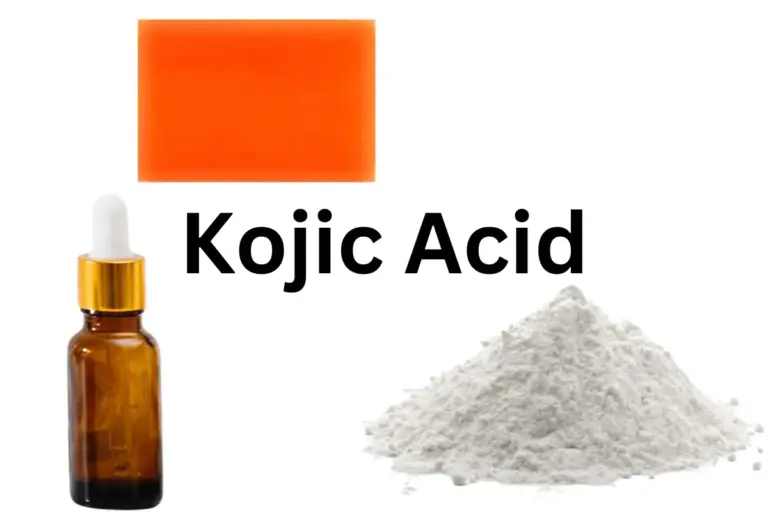 Kojic acid is a natural substance produced by certain types of fungi, primarily during the fermentation process of foods like sake, soy sauce, and rice wine.